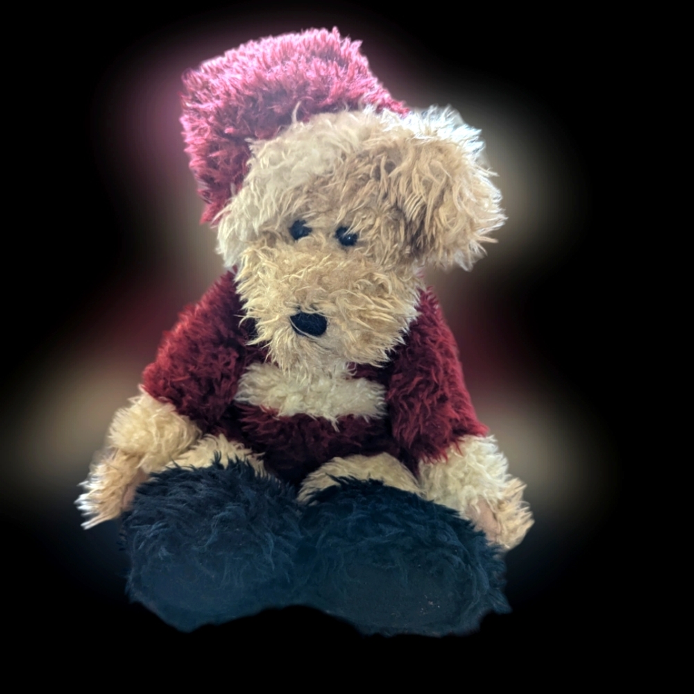Retired Boyds Bear 18" Santa Clause II Moveable Head